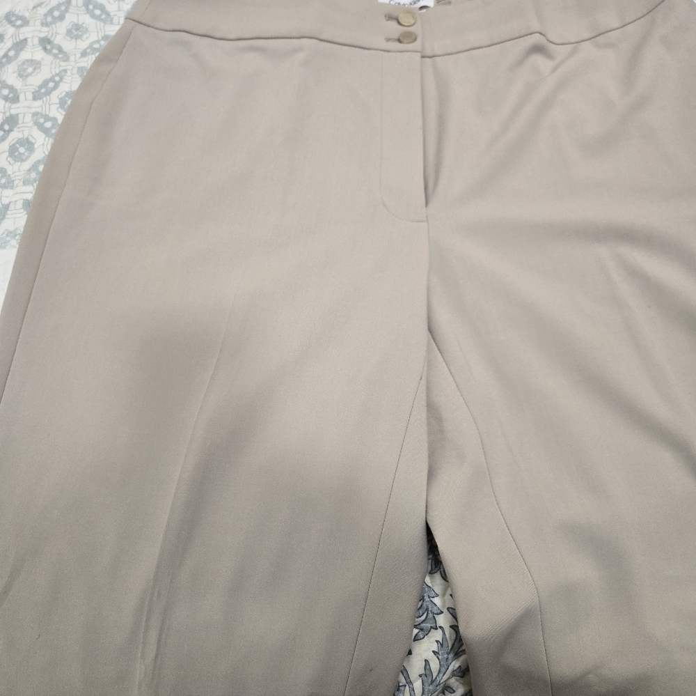 Calvin Klein Light Beige Suit Pants